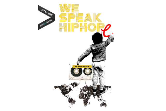Extrait de l’affiche du wedocumentaire We Speak Hip-Hop
